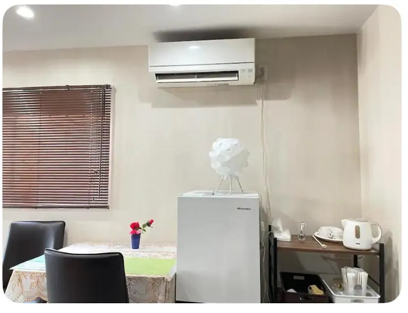 בית אירוח אוסקה 梅田難波地铁直达距离地铁站步行5分钟双床间私人浴室家庭式民宿